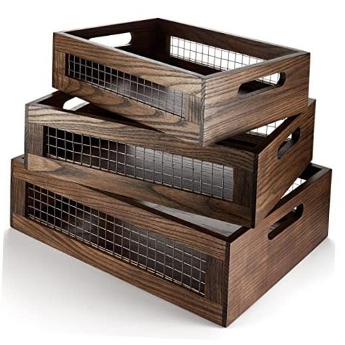 Set wooden nesting - set, of